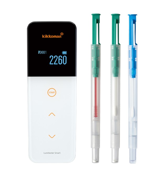 Kikkoman A3 lumitester and swabs