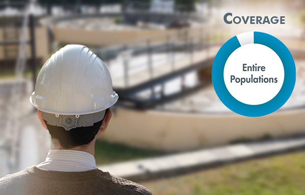 COVID-19 wastewater testing