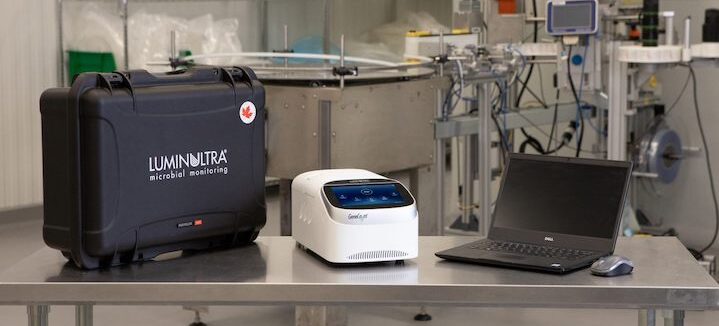 GeneCount Corrosion Collection equipment on table in lab