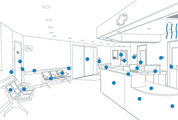 surface testing in healthcare