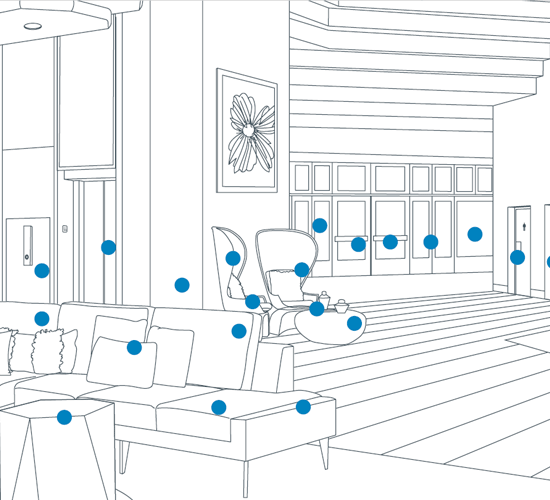 Environmental surveillance monitoring in healthcare